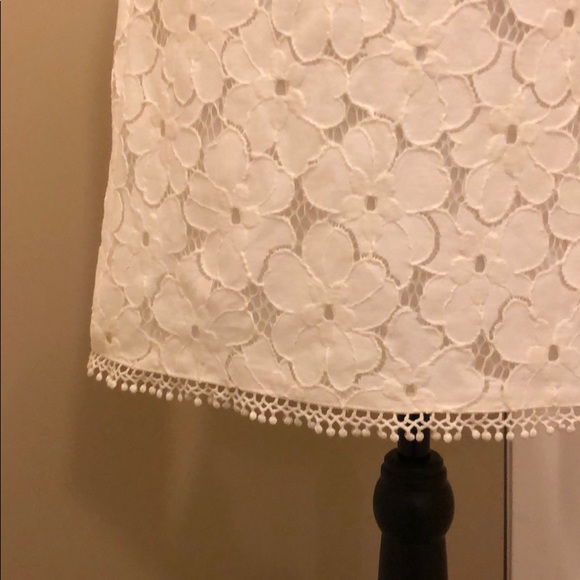 Nordstrom ivory white classy lace dress - Picture 4 of 5
